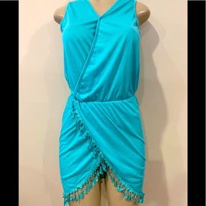 New blue romper women size S